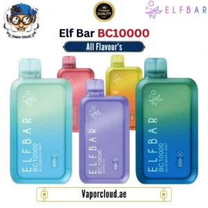 Elf Bar BC10000 Disposable Vape – Ultra high-capacity vape with smooth flavors and rechargeable design, available in Vape Shops in Dubai, Abu Dhabi, and Sharjah with Home Delivery across UAE