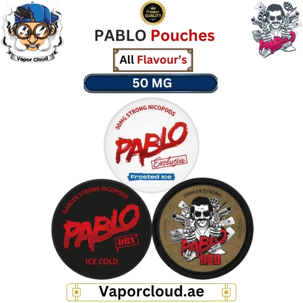 Pablo 50mg nicotine pouches available in UAE – strong Swedish-made nicotine alternative